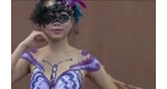 【街拍客】深圳内衣展性感美女模特人体彩绘