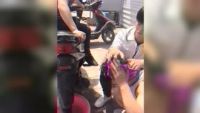 疯狂的洗头，这感觉太酸爽