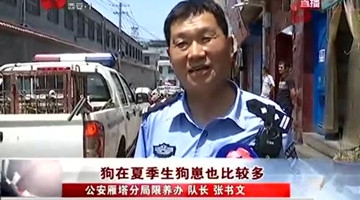 32岁女子狂犬病发作身亡 西安民警全城捉狗