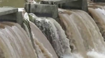 2016年7月四川广元南河 嘉陵江涨洪水