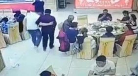 婚礼现场潜入一群便衣 场面如警匪片