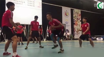 香港跳绳队破世界纪录 速度之快好似“无影脚”