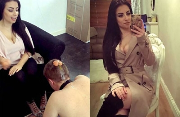 【拍客】英女子做职业施虐者：3个月轻松收入9万元