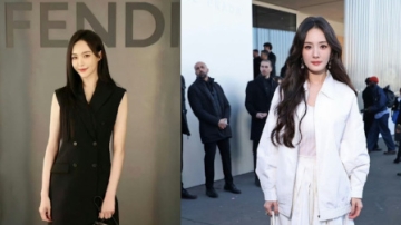 杨幂唐嫣看秀生图