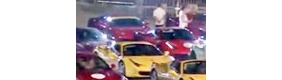 【拍客】130余辆法拉利广州巡游