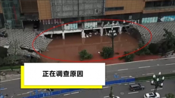 实拍四川宜宾一广场塌陷！12秒掉21辆车，路人撕心裂肺吼了2个字
