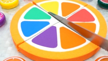 超有趣！牛人做成柠檬蛋糕，一刀切下去简直太解压了