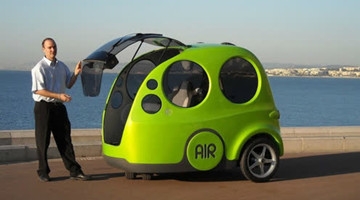 生产路虎的印度公司又造空气车，充空气仅2分钟，续航200公里