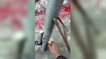 牛人自制迫机炮