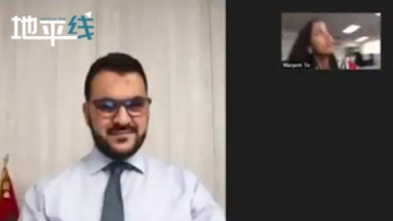 实拍！BBC视频连线被巨大爆炸声打断 受访者惊声尖叫记者脸色突变