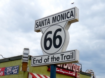 漂洋过海去旅游：美国66号公路末端