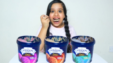 太棒了，萌娃小萝莉怎么有超多冰淇淋？可是都被谁拿走了？儿童亲子益智趣味游戏玩具故事