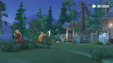 熊出没：熊大熊二恶搞光头强，哈哈