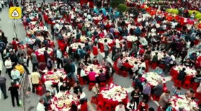 3800桌同吃！东莞万人围宴挑战吉尼斯世界纪录