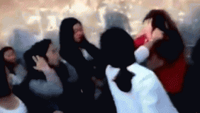 网曝山西奥迪女司机殴打辱骂让路慢女子