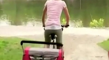 恶搞锦集，国外美女沙滩恶搞