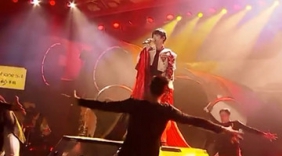 《快乐男声》尹毓恪一首《梦回唐朝》，眼神妖艳性别再次质疑