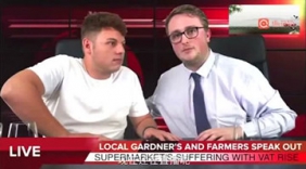 弟弟这次惨了，在电视直播中出糗