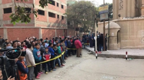 IS宣称为开罗教堂恐袭负责 事发现场弹痕累累至少10人遇难