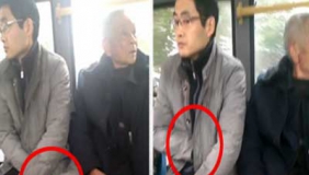 【拍客】小偷公交上偷老人救命钱 警方发微博全城搜索