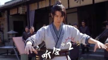 王一博真是“好腰”，打戏花絮太迷人了