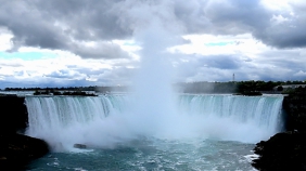 世界瀑布奇观之一 加拿大尼亚加拉 大瀑布