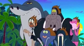 鲨鱼哥想女神表白, 被鬣狗恶搞