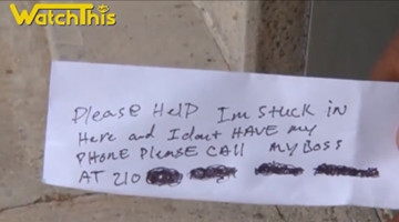 诡异！ATM机竟吐出一张字条 上面写着：救救我