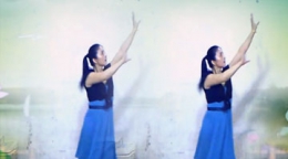 广场舞《暖暖的幸福》演示制作：彩云追月