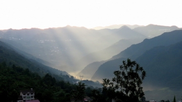 自然美景 四川省广元市朝天区麻柳峡谷