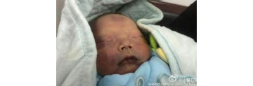 【拍客】男婴出生3天被遗弃 父母留字：想要个女儿