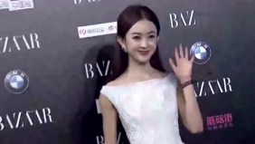 赵丽颖晒蛋糕宣布停工休息 被打上马赛克的一个字引起网友好奇