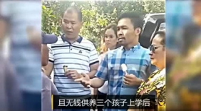 拳王吃雪糕时得知小贩家穷，当街送了他一套房