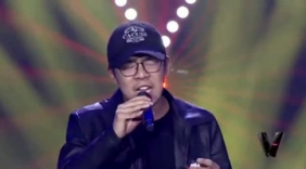 《快乐男声》沧桑大叔也来踢馆！胡国梁沙哑献唱《谢谢》直击人心