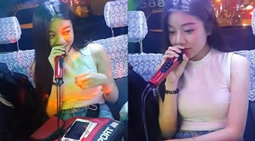 司机把出租车改成KTV