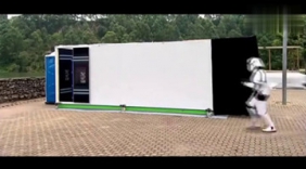 国外恶作剧：厕所恶搞，星球大战！