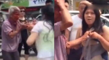 老人因20元嫖资与女子互殴 当场被失足女打破头