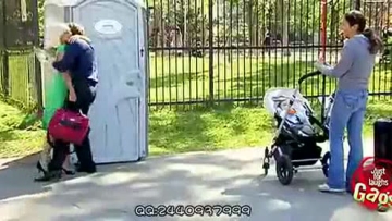 国外恶搞 变性的小伙子