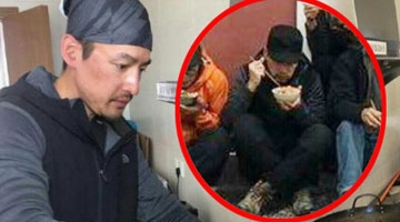 胡歌做公益亲自为志愿者下厨 晒出高原红留胡渣超MAN