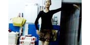 【拍客】高个女生长腿美女秀拉丁舞