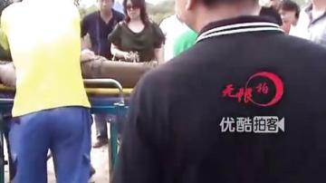 [拍客]哈十三中高考毕业生江中游泳两人溺水身亡