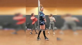 帅哥美女的舞蹈赏析，他们的这些舞蹈动作相当到位！