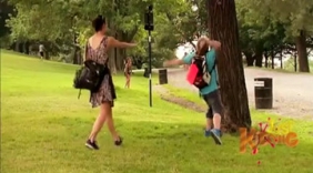 街头恶搞为民除害