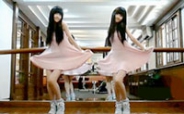 【拍客】萌萌哒！台湾双胞胎姐妹花热舞