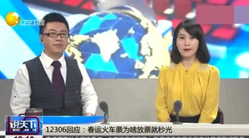 12306回应：春运火车票为啥放票就秒光