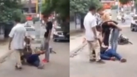 男子被传销组织欲强行带离 大呼救命脱离险境