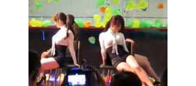 【拍客】日本性感美女翻跳热舞Rainbow Blaxx Cha Cha