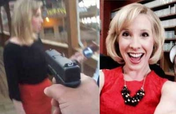 【拍客】美国2名记者电视直播时遭枪杀 枪手自杀