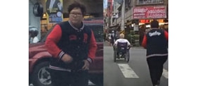 【拍客】台湾一女学生推坐轮椅老先生过马路 网友按赞