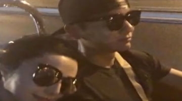 李晨带着范冰冰兜风 网友:你俩还能再腻点吗